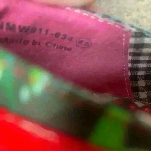 Naughty Monkey Red High Heels, size 8.5, Fun print - Picture 8 of 8